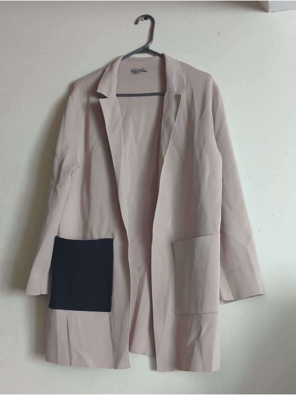 COS Long Structured-Knit Jacket - Picture 7 of 11